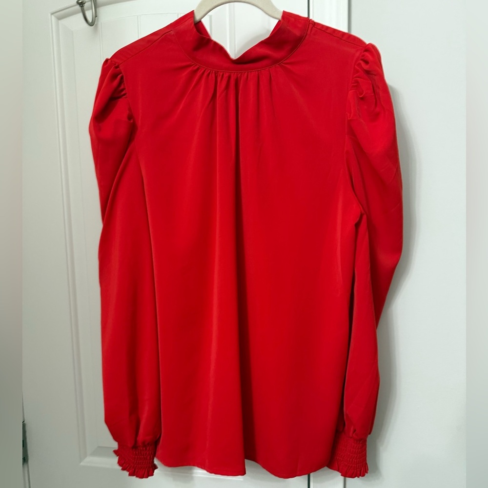 Dressy Red Women's Top
